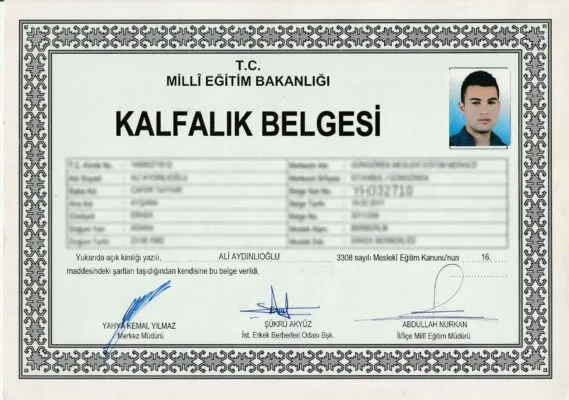 Kalfalık Belgesi