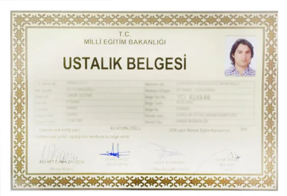 Ustalık Belgesi